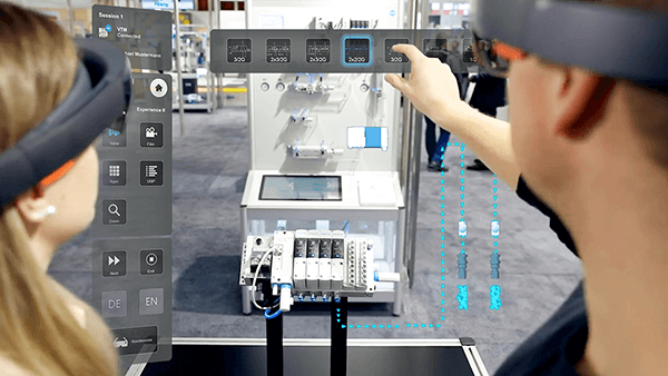 AR-Schnittstelle bei Festo