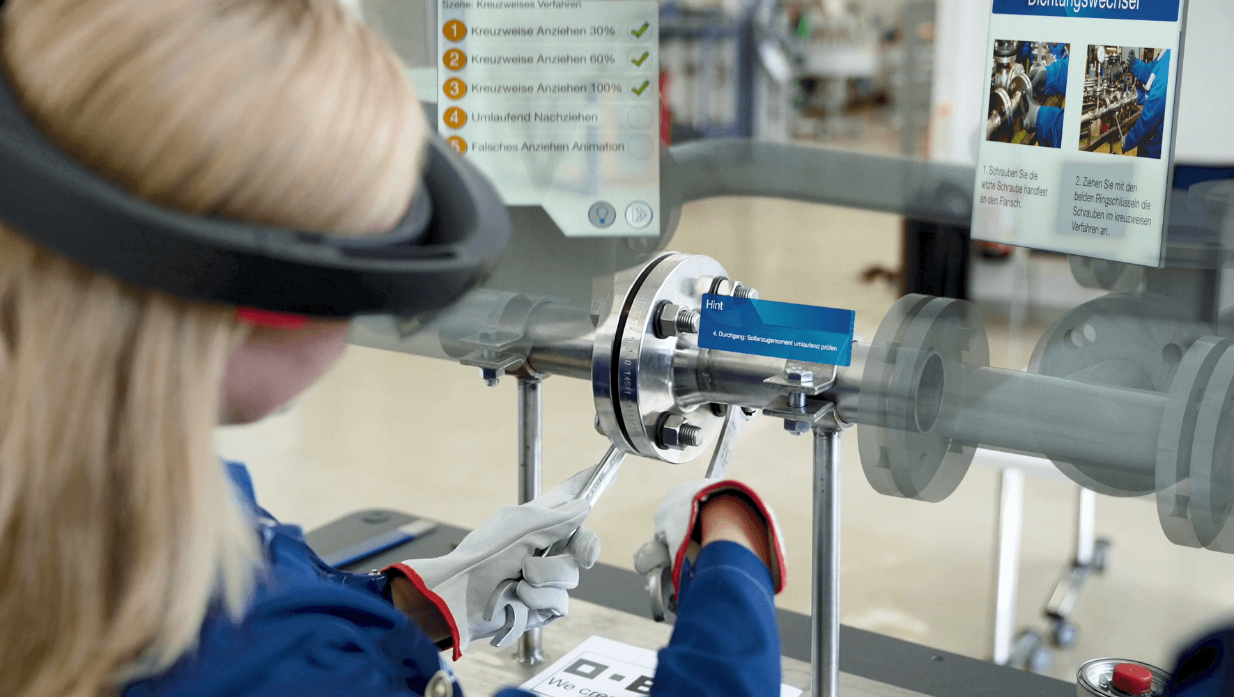 Augmented Reality Training bei der BASF