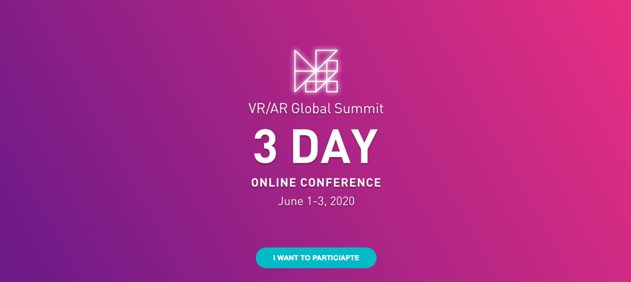 VR/AR Global Summit 2020 (June 1 – 3)